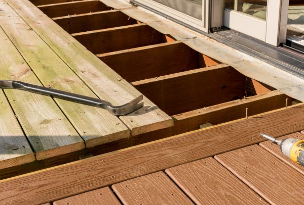 Cost of Old Deck Repair in Castle Rock