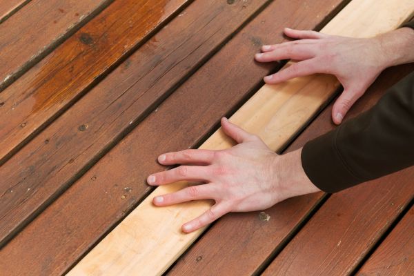 Cost of Deck Board Repair in Castle Rock