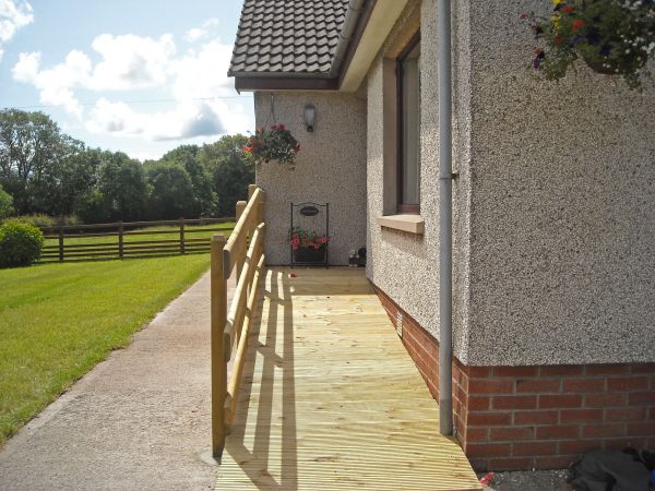 Cost of Hardwood Ramp Installation in Castle Rock