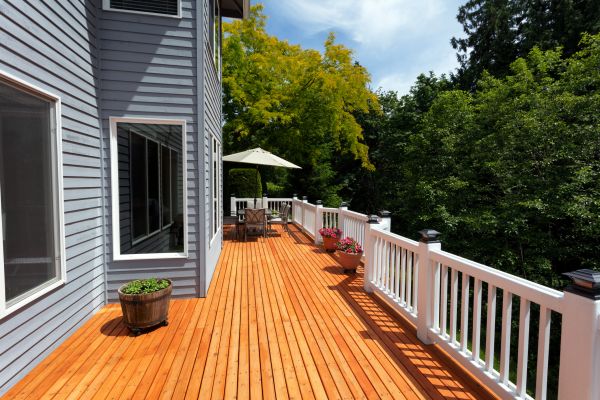 Cost of Cedar Deck Construction in Castle Rock